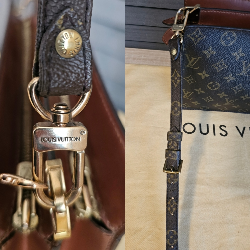Authentic LOUIS VUITTON Monogram Enghien Crossbody Bag - Picture 8 of 16